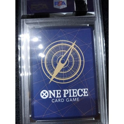 PSA10 Luffy Red OP13 Super Parallel Carrying on His Will One Piece TCG Card *1