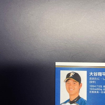 BBM 2013 Shohei Ohtani Parallel Rookie Card Team Limited 2-Piece Set #11