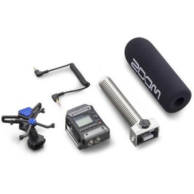NEW ZOOM F1-SP F1 Field Recorder + Shotgun Mic Portable Digital Handy Recorder
