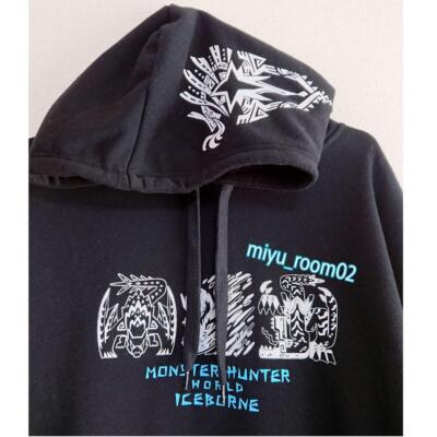 SIZE 4L Monster Hunter Hoodie (MH) Fleece Lined Last one left Japan game