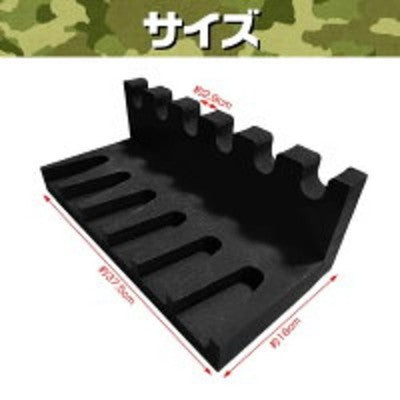 IMPACT Online Handgun/Model Gun Stand, Gun Rack, Display Case, Lightweight EVA