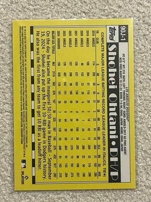 Dodgers Shohei Ohtani Trading Card Sakura Parallel Tops Baseball Card