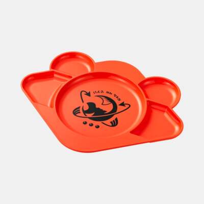 【Limited Edition】 SPLATOON 3 Salmon Run Lunch Plate Plastic Dish Nintendo Store