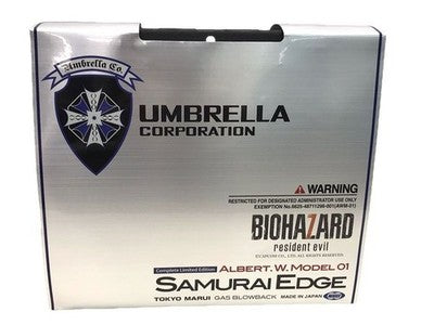 Tokyo Marui Samurai Edge Albert W. Model 01 Gas Blowback Airsoft Biohazard *6