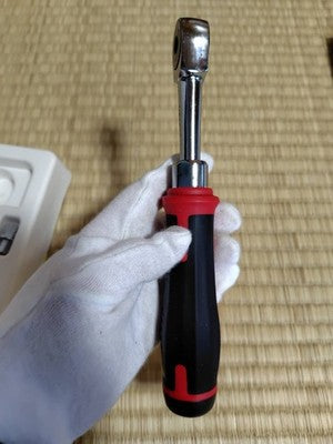 NEW VESSEL 400ER3 Cordless Electric Slim Ratchet Wrench 3/8 Fast Shipping