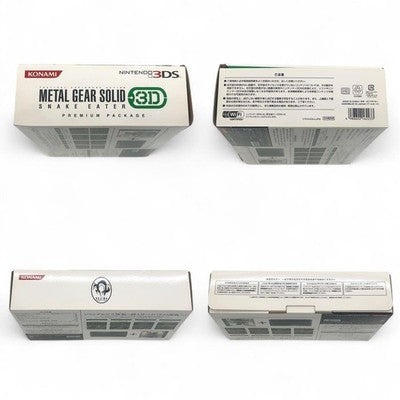 new Nintendo 3DS Console set Metal Gear Solid 3D Snake Eater Premium Package JP