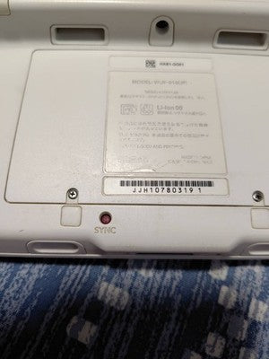 Nintendo Wii U GamePad White WUP-010 Controller Official Gamepad Tested Japan