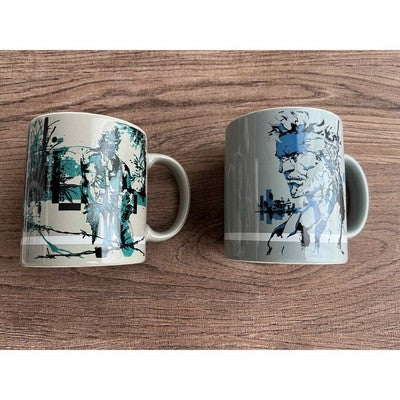 【Set of 2】Metal Gear Solid Hd Edition Original Mug KONAMI Japan Hideo Kojima