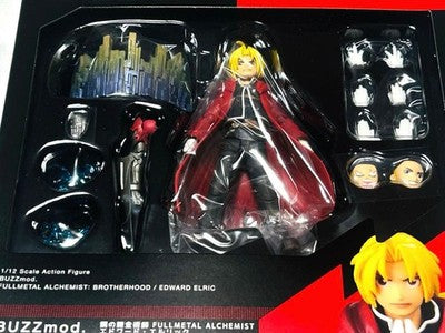 1/12Scale Figure BUZZmod. Fullmetal Alchemist Edward Elric Action Aniplex 2021