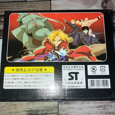 Fullmetal Alchemist Edward Elric Silver Pocket Watch Quartz Anime
