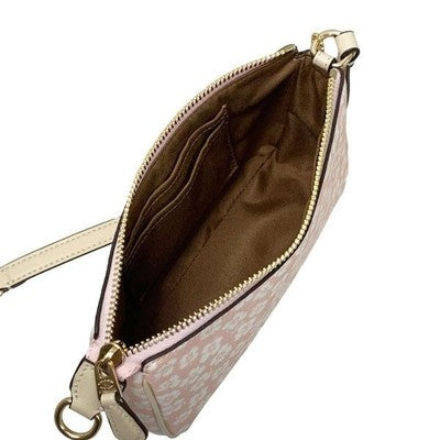 Coach Pouch Accessories Daisy Floral Print Nolita Handle Pouch Pink Multi