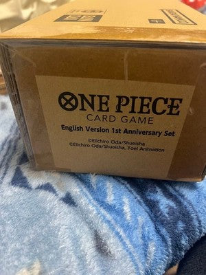 One Piece Card 1st Anniversary English Version Ukiyo-e Motif Illustration