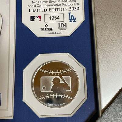 Shohei Ohtani 50-50 Record Achievement Double Coin Photo Mint with Serial Number