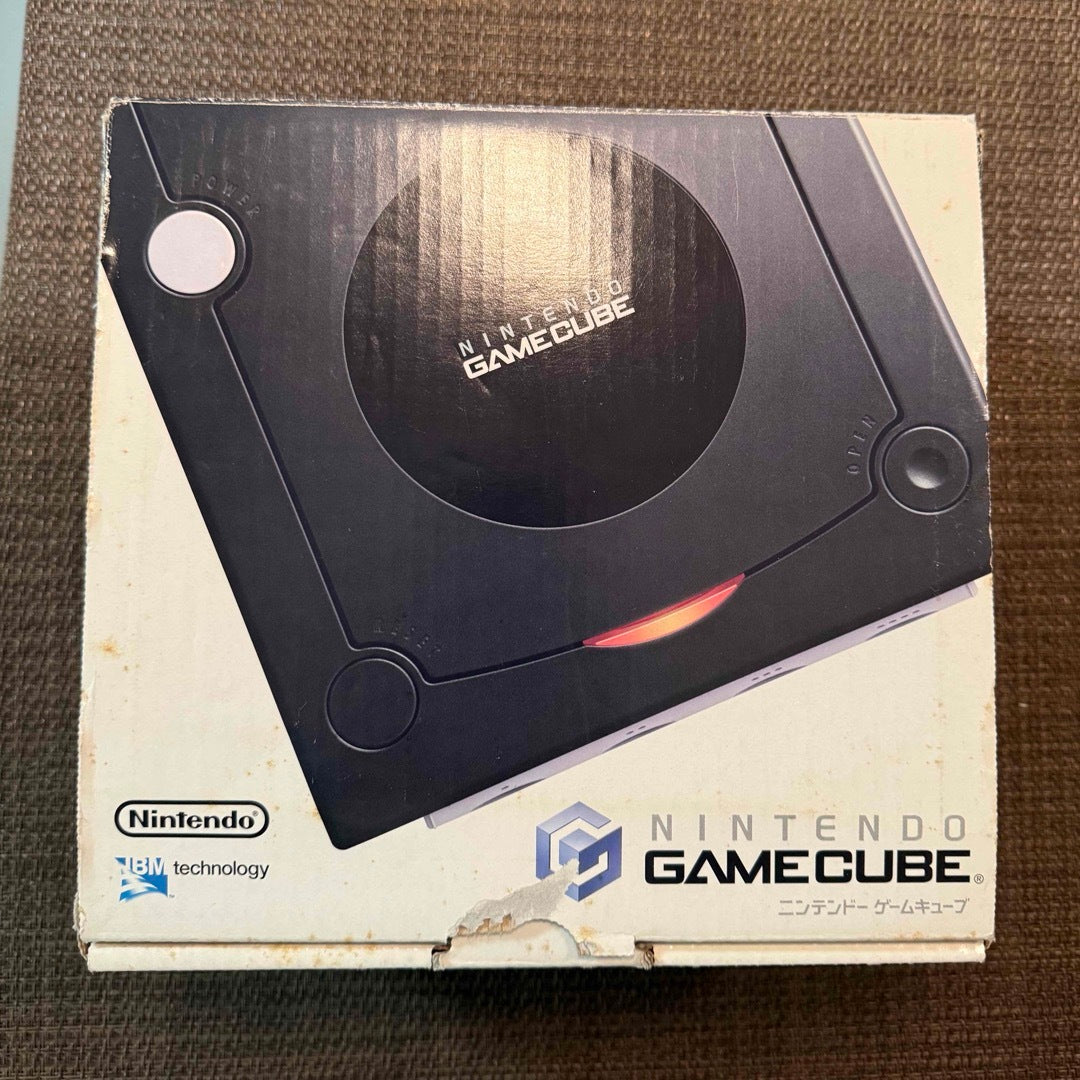Nintendo GameCube Console Jet Black - Boxed Complete Set (Japan Import)