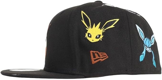 Bargain price New Era Cap Pokemon Collaboration 59FIFTY 2 Colors Stone Black