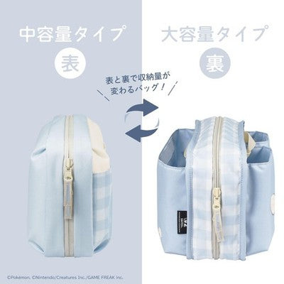 Nintendo Switch 2 Reversible Storage Carry Bag Fluffy Eevee Pokemon Case Hori
