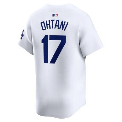 Dodgers Shohei Ohtani Limited Edition Home Jersey White Size S Nike Polyester