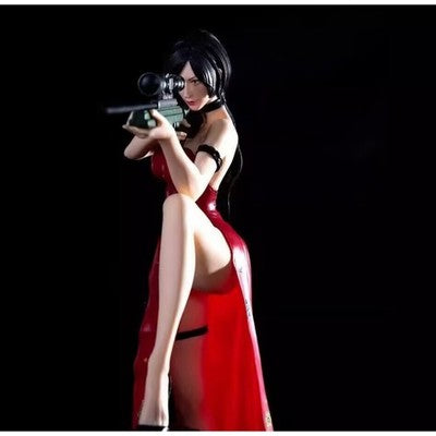 Resident Evil 4 Game Ada Wong 34cm PVC Sexy Statue Figure Model Cast Off Ver.