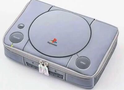 【BLUE】NEW Pouch Only Multi Pouch of the First PlayStation BOOK from JAPAN acs