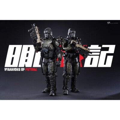 HotToys Masterpiece Johnson & Tyler Warriors of the Future 1/6Figure MMS668 &667