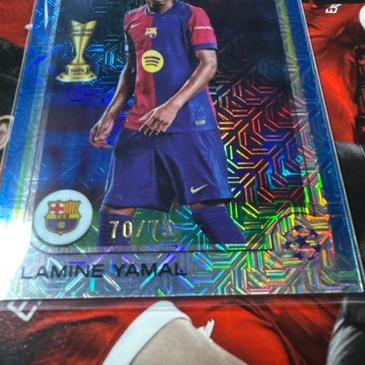 Topps UEFA Japan Edition Lamine Yamal /75 Limited Barcelona Soccer Card