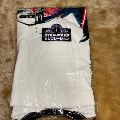 L Size Star Wars Celebration 2025 Official T-Shirt Limited Event Exclusive White