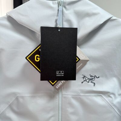 see description size S-3XL ARC’TERYX Gore-Tex  Color Zip Hooded Dawn Blue A