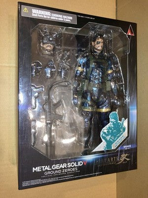 Box damaged PLAY ARTS Kai Metal Gear Solid V Metallic ver. Ground Zeroes Snake