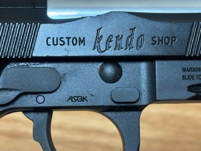 ASGK engraved Tokyo Marui BIOHAZARD 3 SAMURAI EDGE Jill Valentine Model E