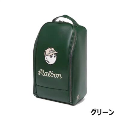 selectable 2color MALBON GOLF shoe case St ANDREWS shoe case