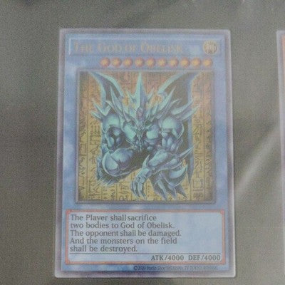 Yu-Gi-Oh! OCG Duel Monsters Three Phantom Gods Stainless Steel Special Card Set