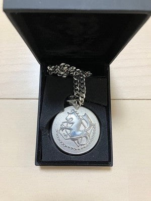 Fullmetal Alchemist COSPA Edward Elric Silver Watch Quartz Pocket Watch