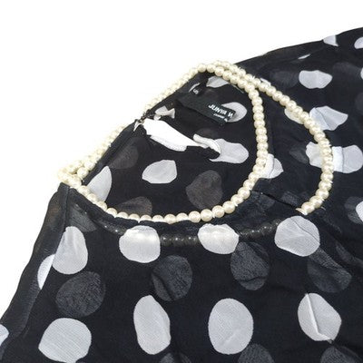 JUNYA WATANABE COMME des GARCONS 2008AW Polka Dots Pattern Layered Pearl