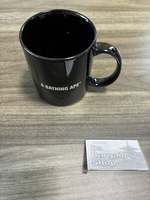 LAST ONE A BATHING APE BAPE COFFEE MUG -ONLINE EXCLUSIVE- RARE from JAPAN glass