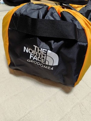 THE NORTH FACE Geodetic Dome Tent NV21800 Yellow Polyester 4Person Camping