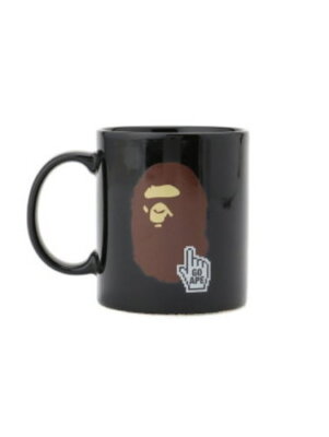 LAST ONE A BATHING APE BAPE COFFEE MUG -ONLINE EXCLUSIVE- RARE from JAPAN glass