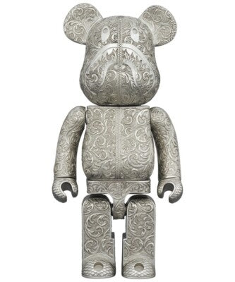 A BATHING APE BAPE X ROYAL SELANGOR SHARK BE@RBRICK 400% Silver New