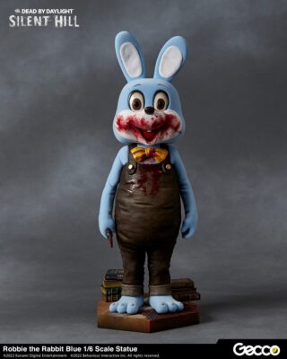 SILENT HILL x Dead by Daylight ROBBIE THE RABBIT GECCO 1/6 PVC Figure New BLUE