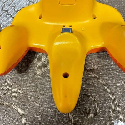 Nintendo 64 Controller Pikachu Pokemon N64 Orange Yellow NUS-005 Limited Tested