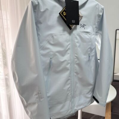 see description size S-3XL ARC’TERYX Gore-Tex  Color Zip Hooded Dawn Blue A