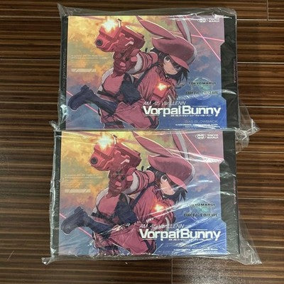 Set of 2 SAO Gun Gale Online AM.45 LLENN Vorpal Bunny Gas Blowback Pistol pink 2