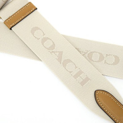 COACH Rowan Satchel Signature Canvas Stripe Light Khaki CR122 Outlet New