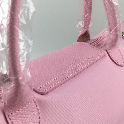Longchamp Le Pliage S Original Pink W:13in collapsible Outlet New