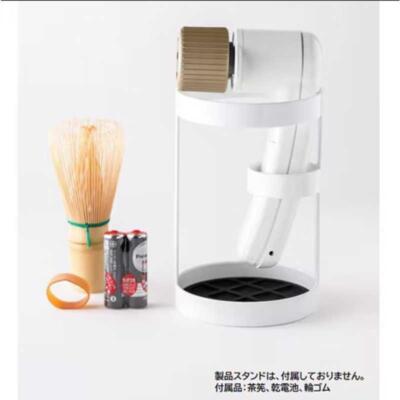 NEW MATCHA FOROMER CHA-RAKU & CHASEN Electric Japanese Green Tea Whisk Handy