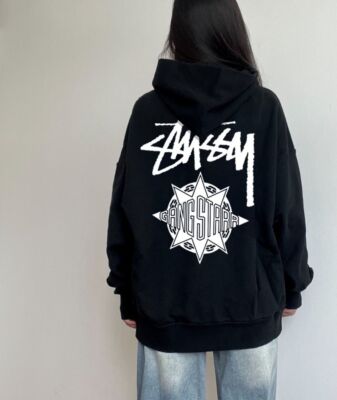 check desctiption size M-XL Stussy street style winter fleece and thick parka