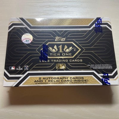 1 Box set containing 2 autographed cards and 1 relic otani ichiro matsui
