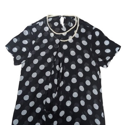 JUNYA WATANABE COMME des GARCONS 2008AW Polka Dots Pattern Layered Pearl