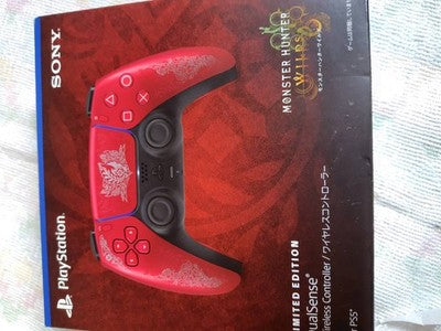 NEW Sony PS5 DualSense Wireless Controller Monster Hunter Wilds Limited acs