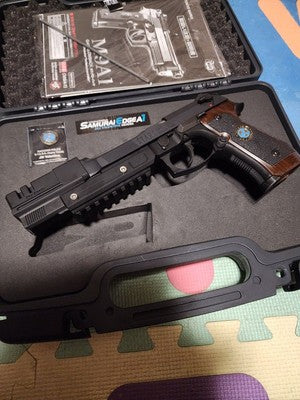 Tokyo Marui Gas Blowback Samurai Edge Jill Model Original Internal Customization
