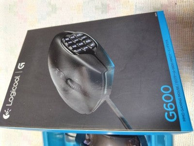 Logitech G600t MMO Gaming Mouse FF XIV Recommended Model 20 Buttons JP